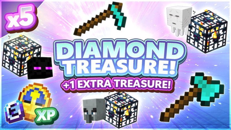 [BedWars SMP] 5x Diamond Treasure [+1 FREE]