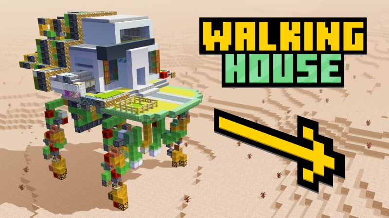 Walking House on the Minecraft Marketplace by ThunderAy