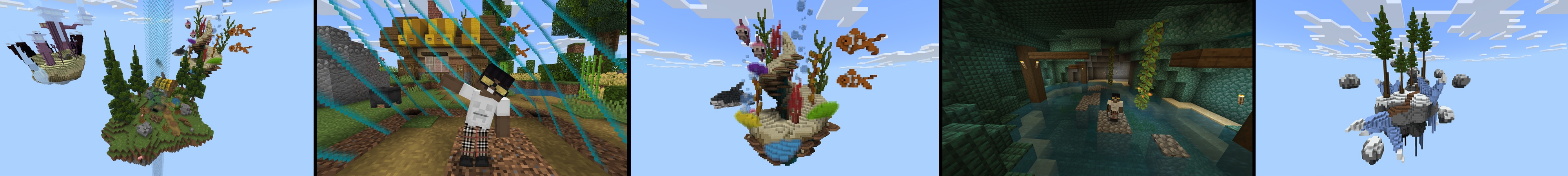 Captive Skyblock Panorama