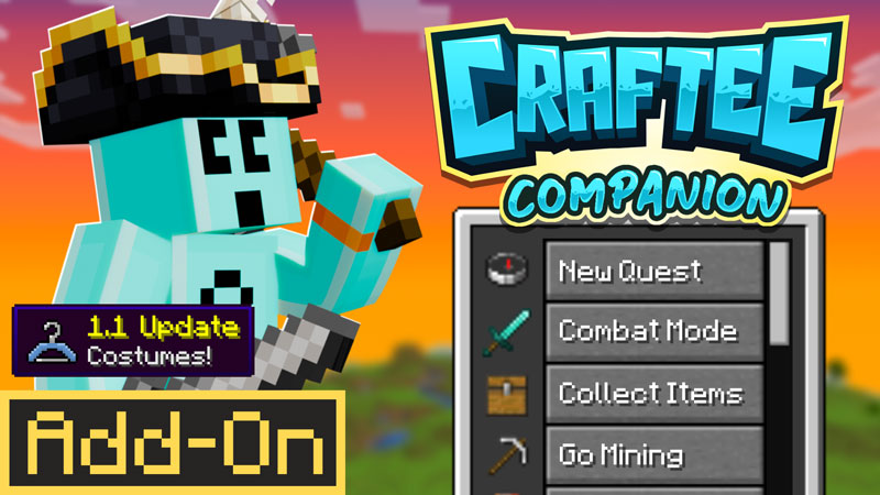 Craftee Companion Add-On on the Minecraft Marketplace by logdotzip