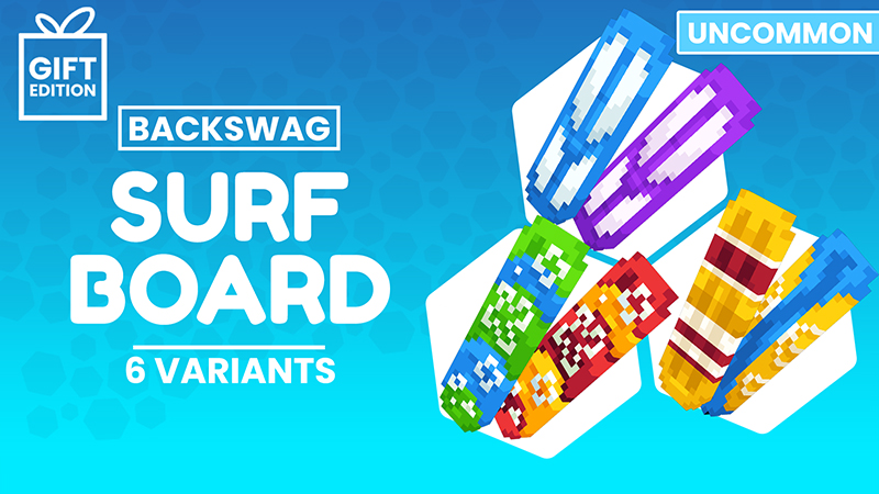 Surfboard Backswag - Gift