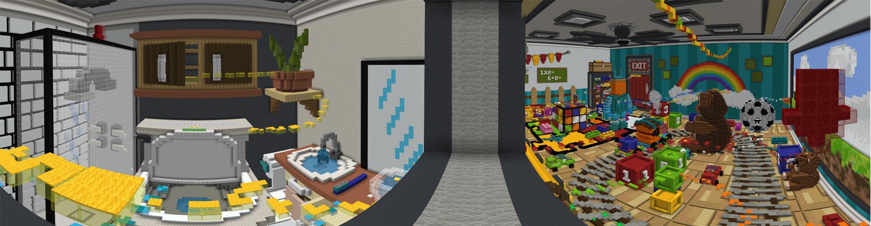 Parkour Room Adventure Panorama