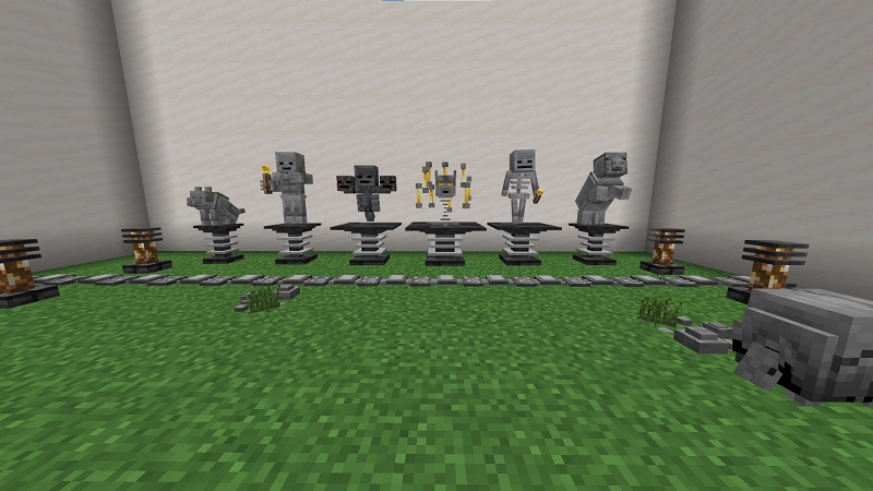 More Blocks Statues Add-On Screenshot #5