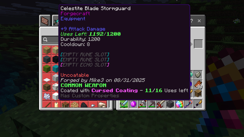 FORGECRAFT: WEAPONS & TOOLS ADD-ON! [1.1] by Chunklabs