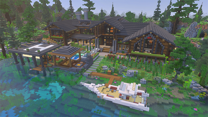 Lakeside Cabin by GoE-Craft