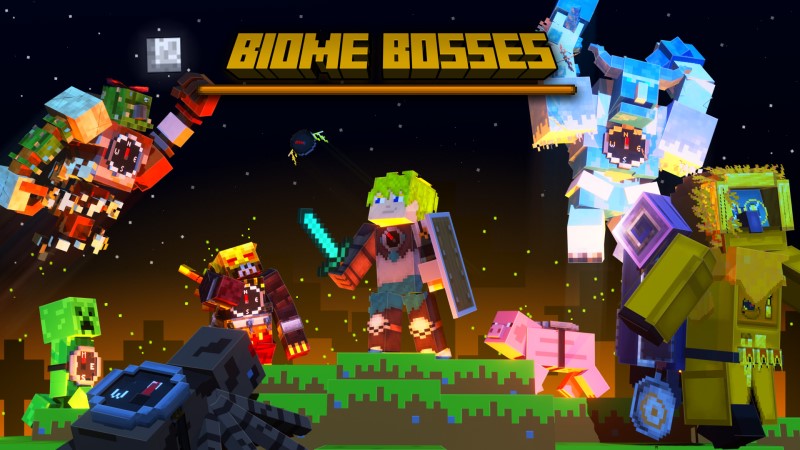 Biome Bosses Key Art