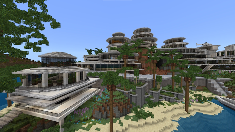 Millionaire Island Resort by Mob Pie