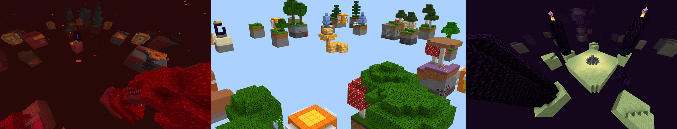 Skyblock: Lucky Block Panorama