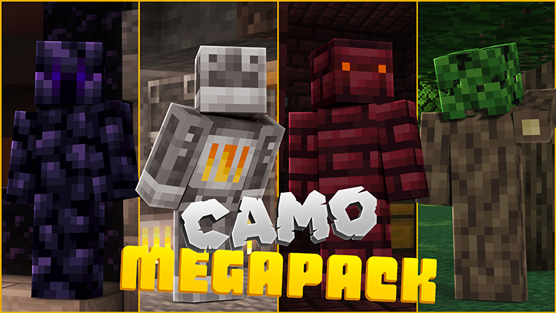 CAMO MEGAPACK on the Minecraft Marketplace by Time Trap Studios