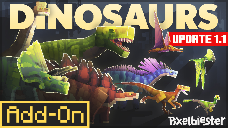 Dinosaurs Add-On Key Art
