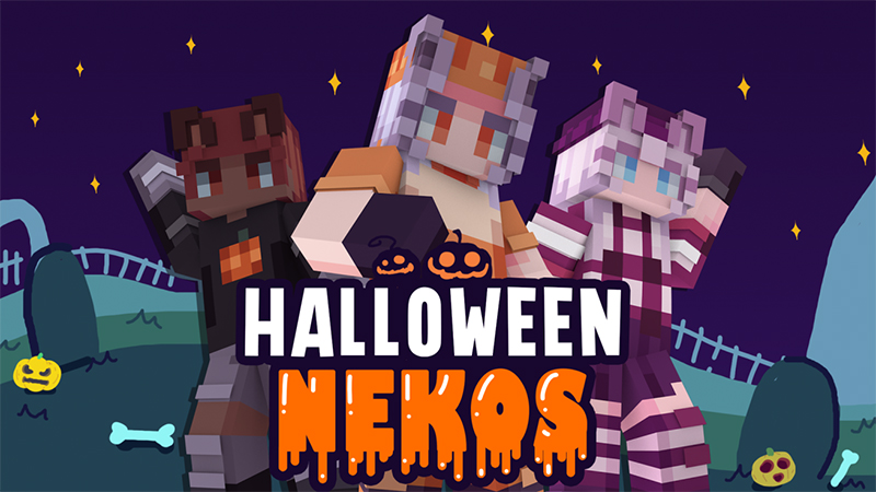 Halloween Nekos Key Art