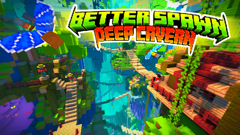 Better Spawn: Deep Cavern Key Art