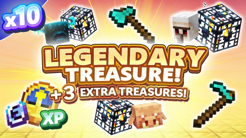 [OP SMP] 10x Legendary Treasure [+3 FREE]