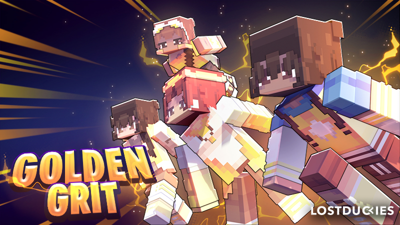 Golden Grit on the Minecraft Marketplace by Lostduckies