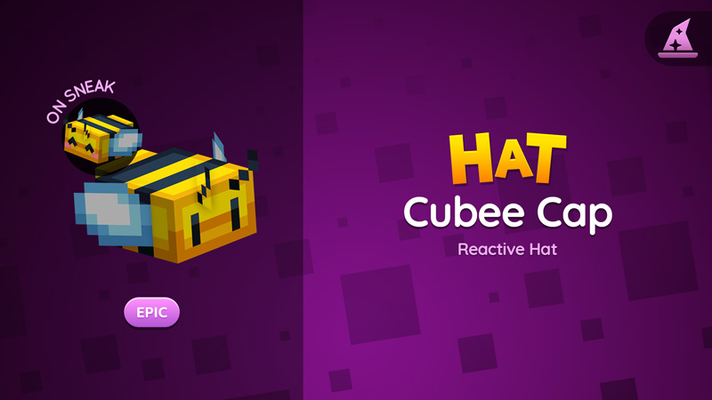 Cubee Cap Hat Key Art