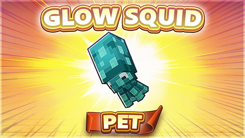 Glow Squid RARE PET