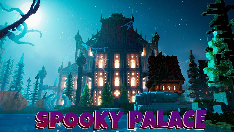 Spooky Palace Key Art