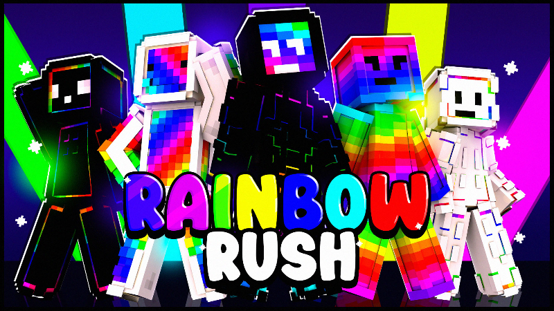 Rainbow Rush on the Minecraft Marketplace by 2-Tail Productions