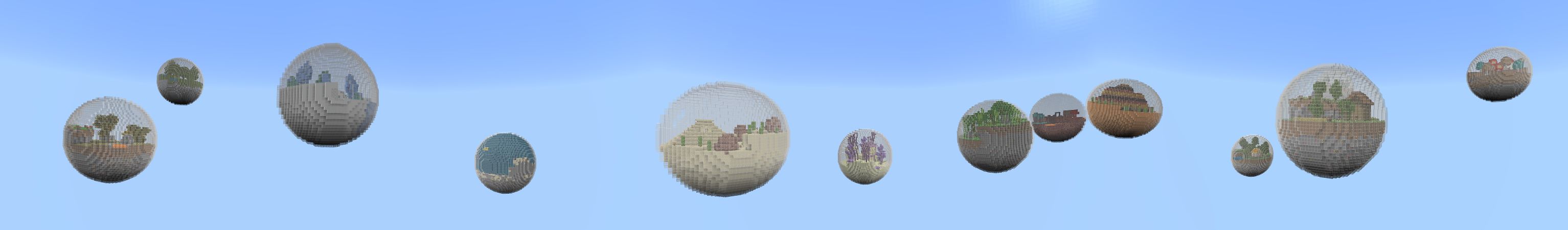 Skyblock Bubbles Panorama