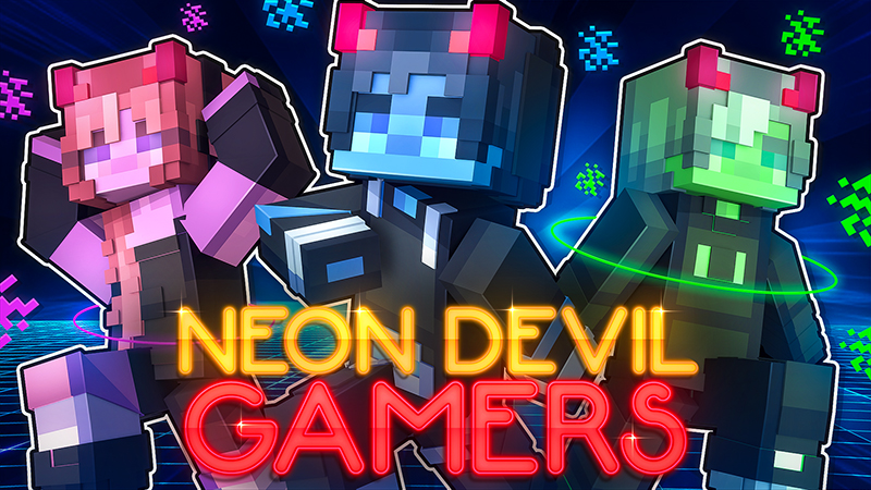 Neon Devil Gamers Key Art