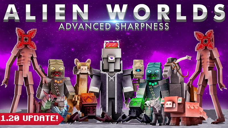 Alien Worlds - Texture Pack Key Art