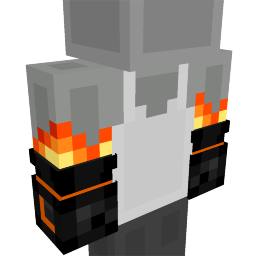 Flaming Gloves on the Minecraft Marketplace by Razzleberries