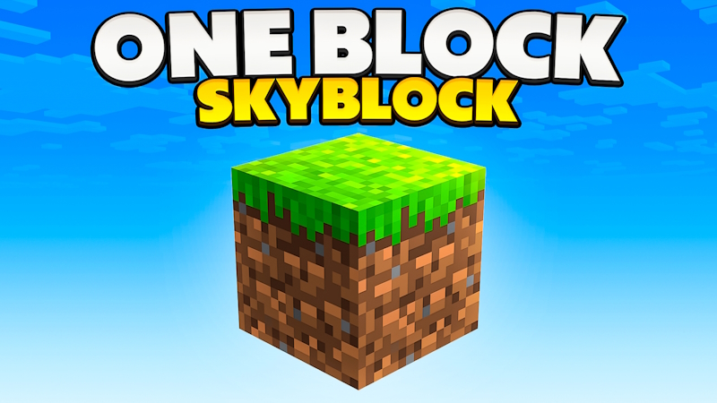 One Block Sky Block Key Art