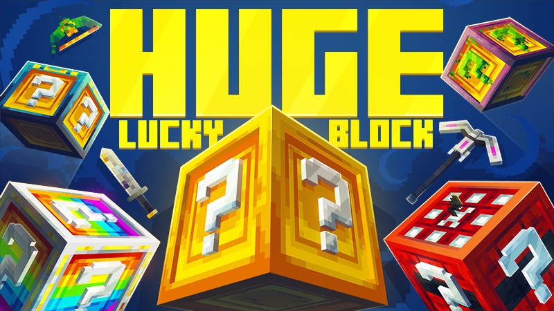 HUGE LUCKY BLOCK Key Art