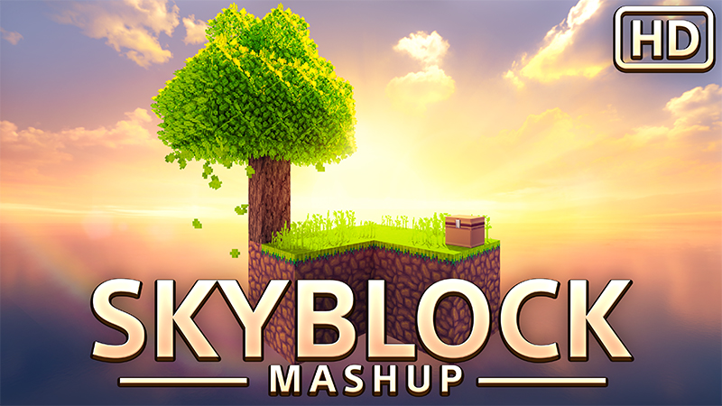 Skyblock HD Mashup Key Art