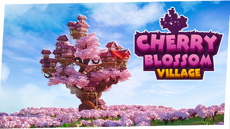 Cherry Blossom Village Key Art