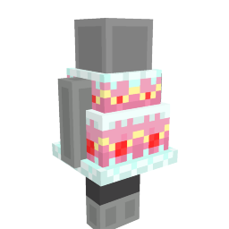 Birthday Cake Dress on the Minecraft Marketplace by Pathway Studios