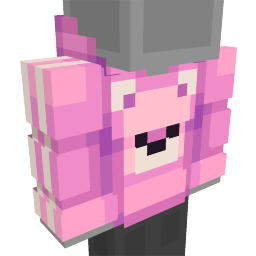 Pink Bear Hoodie Key Art