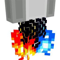 Red Blue Fire Legs on the Minecraft Marketplace by Aurrora