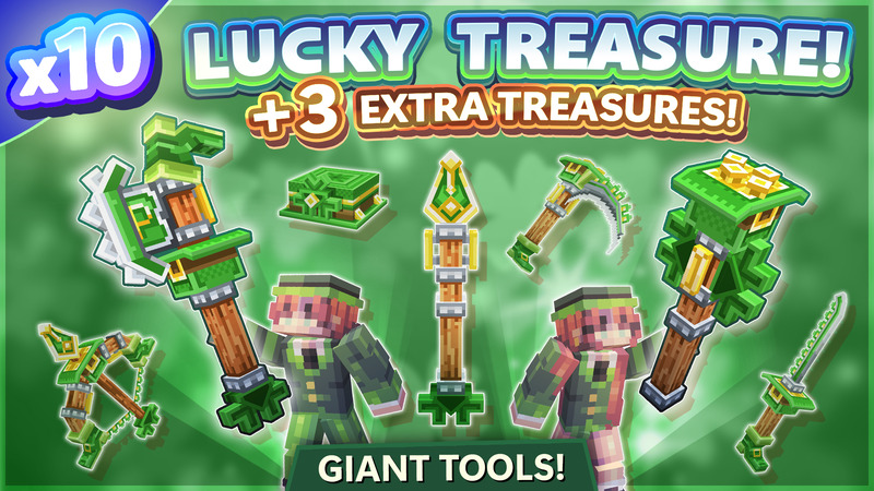 10x Lucky Treasure [+3 FREE]