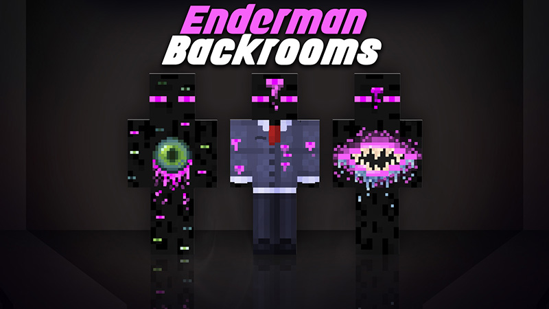 Enderman Backrooms Key Art