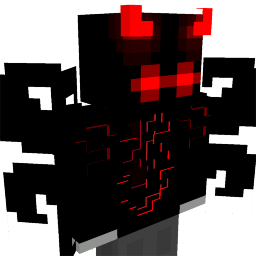 Black Red Demon on the Minecraft Marketplace by Yeggs