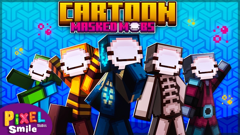 Cartoon Masked Mobs Key Art