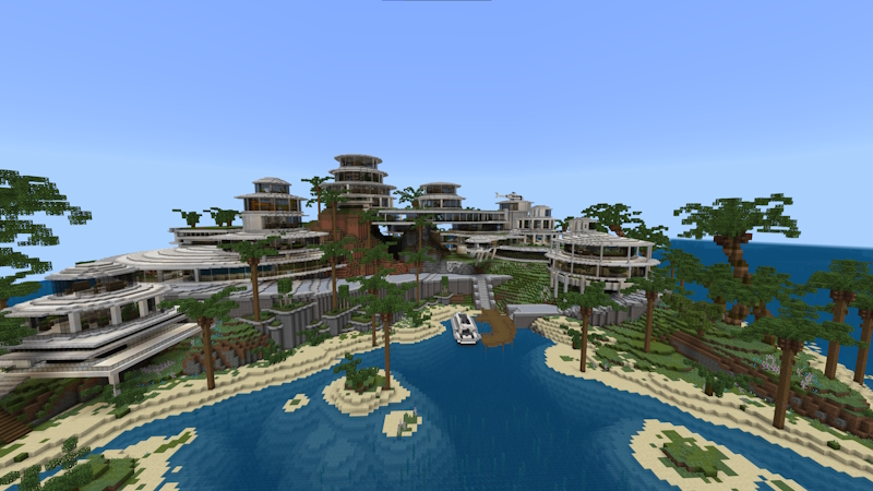 Millionaire Island Resort by Mob Pie