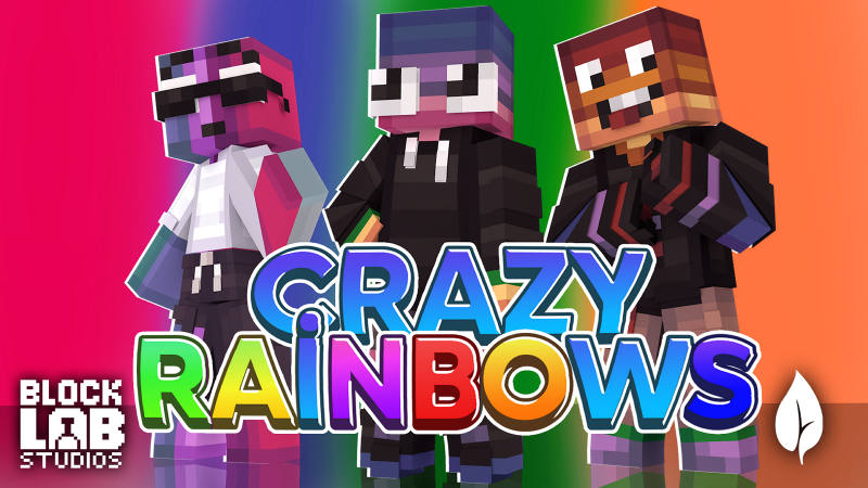 Crazy Rainbow Games in Minecraft Marketplace