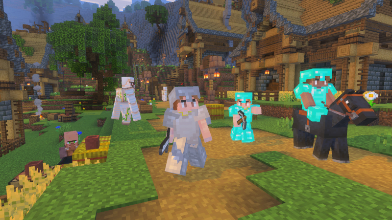 Village in a Hole by GoE-Craft
