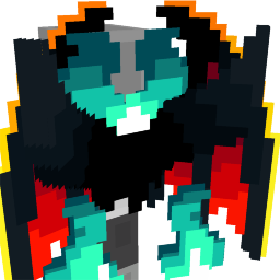 Dark Shadow Fire Samurai Wings on the Minecraft Marketplace by Dalibu Studios