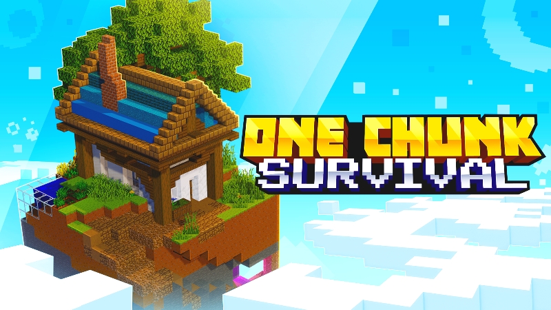 One Chunk Survival Key Art