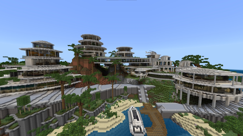 Millionaire Island Resort by Mob Pie