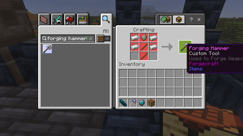 FORGECRAFT: WEAPONS & TOOLS ADD-ON! [1.1] by Chunklabs