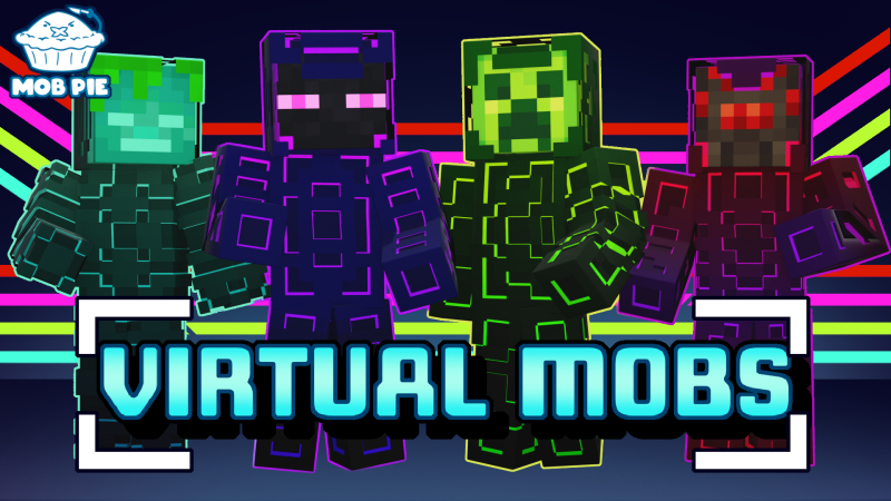 Virtual Mobs Key Art