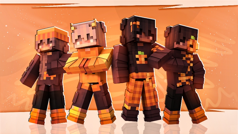 Haunted Halloween Costumes on the Minecraft Marketplace by Tristan Productions