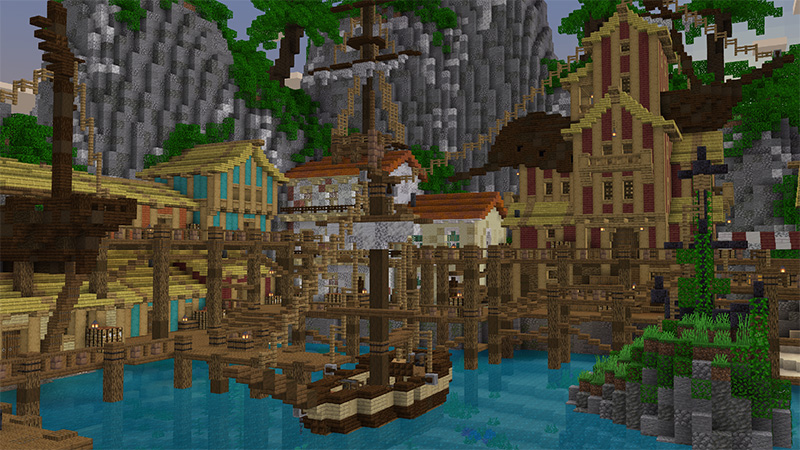 Pirate Base Pirate Base by MobBlocks