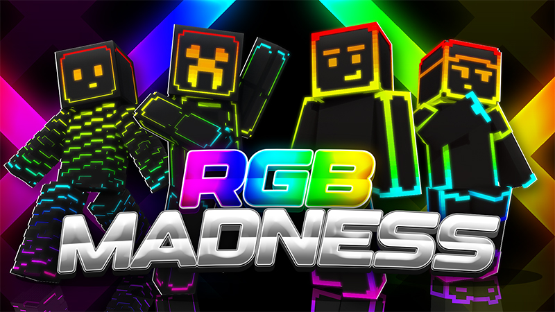 RGB Madness on the Minecraft Marketplace by Netherpixel