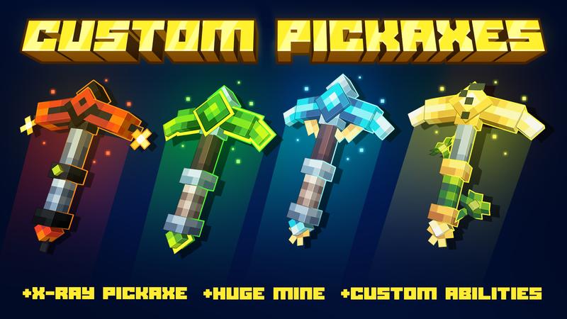 Custom Pickaxes Key Art