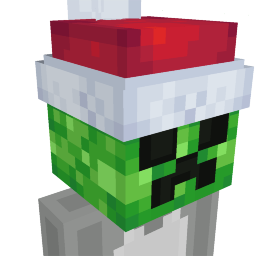 Creeper Santa on the Minecraft Marketplace by Maca Designs